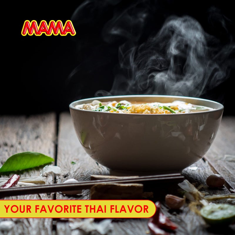 MAMA Noodles Vermicelli Clear Soup Instant Rice Noodles w/Delicious Thai Flavors, Hot & Spicy Noodles, No Trans Fat w/Fewer Calories Than Deep Fried Noodles 30 Pack - Image 4
